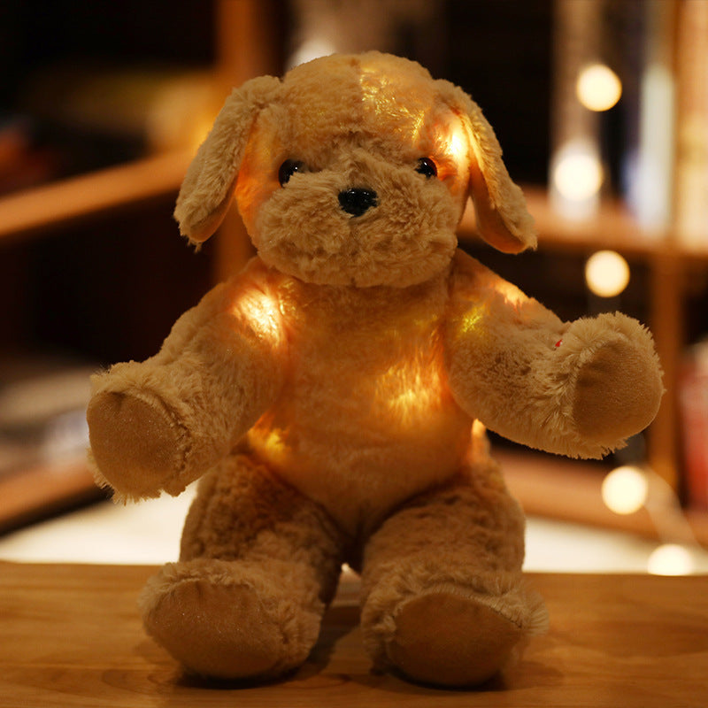 LED Light Up Teddy Bear Doll Pillow Light Up Plush Toy
