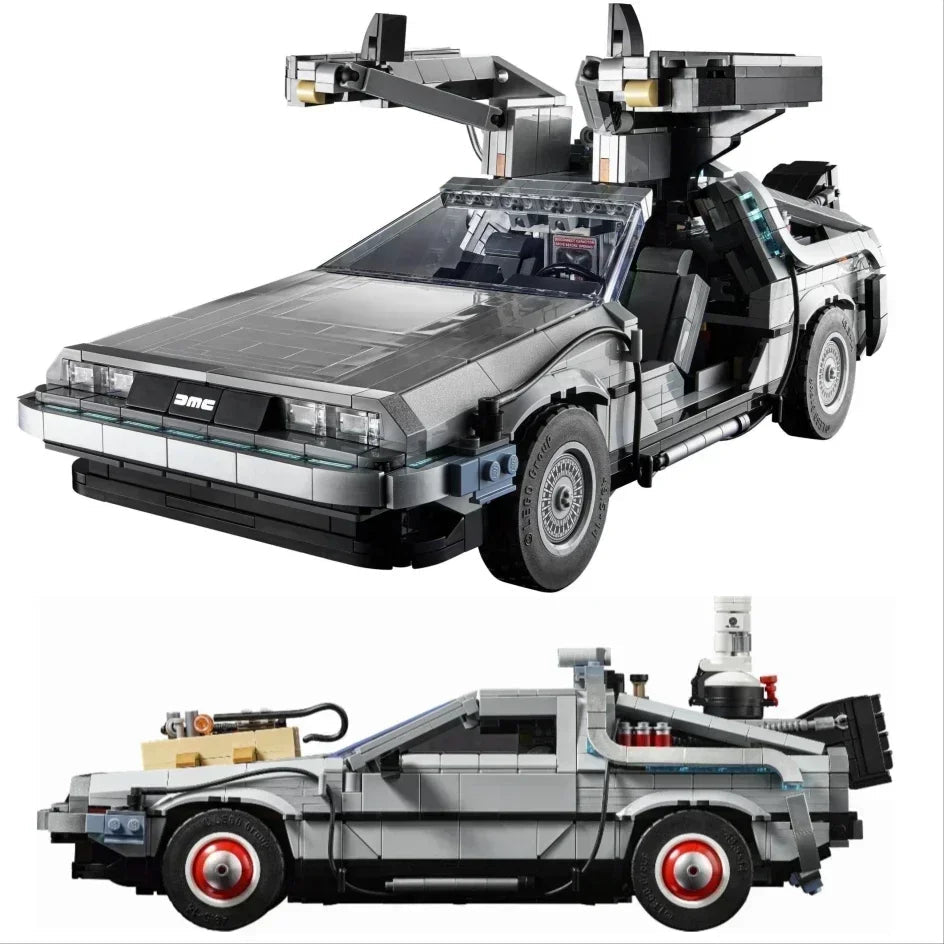Back To The Future DeLorean Puzzle Toy - 1872pcs