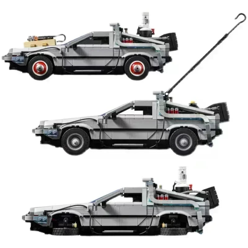 Back To The Future DeLorean Puzzle Toy - 1872pcs