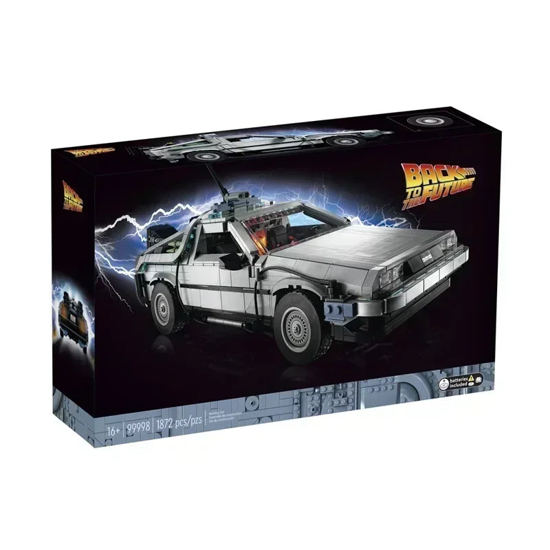 Back To The Future DeLorean Puzzle Toy - 1872pcs