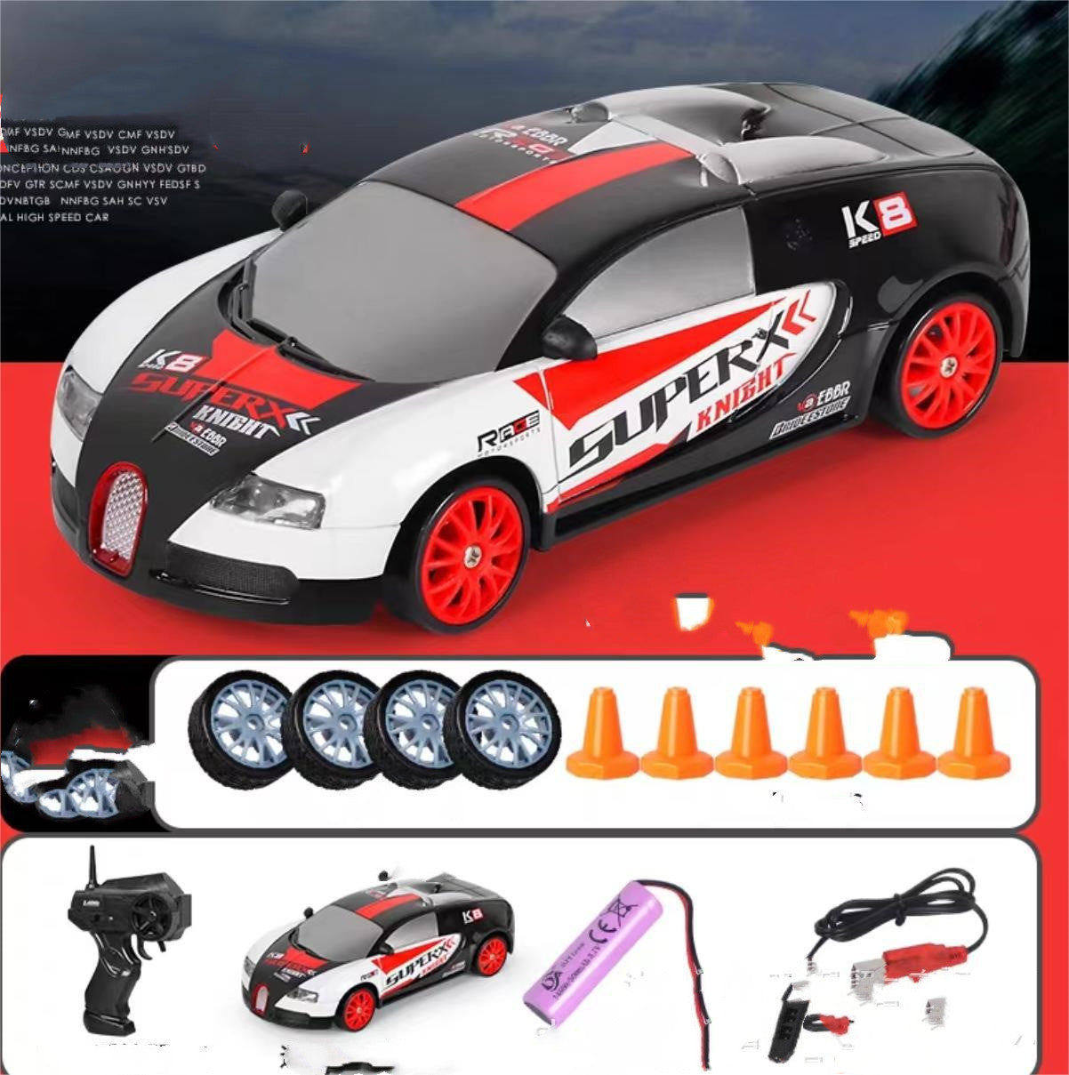 2.4G Drift Rc Car 4WD RC Drift Car RC Toy