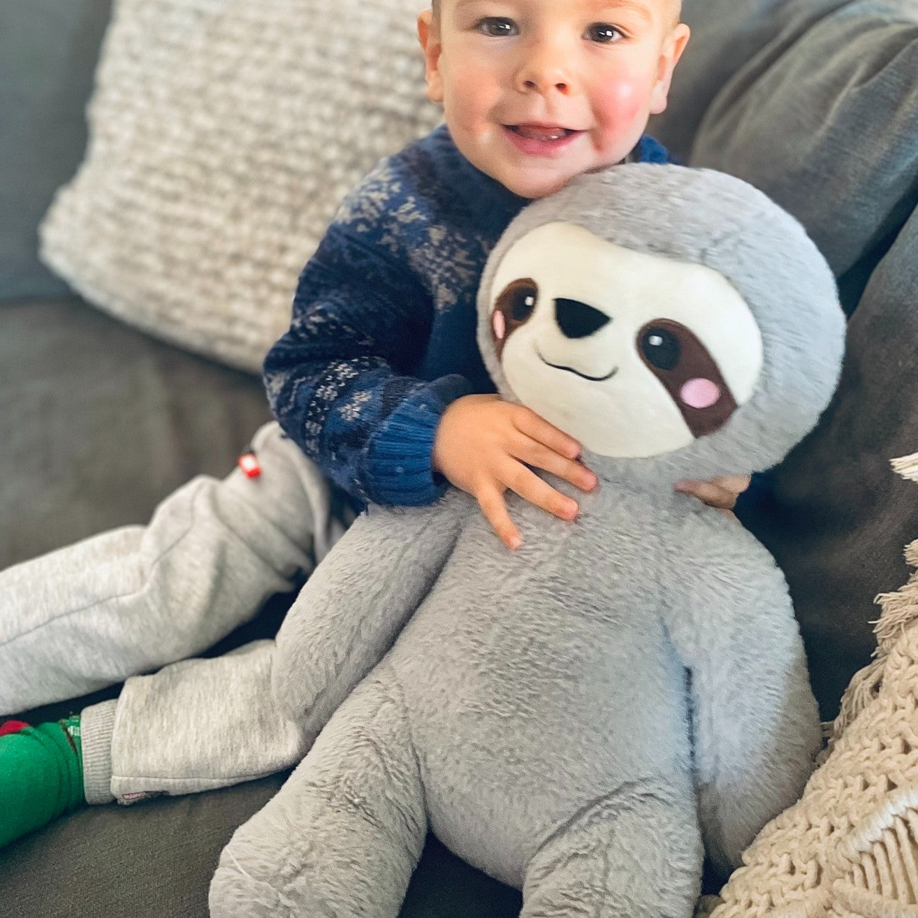 Lovehugs Sloth Weighted Stuffed Animal for Anxiety