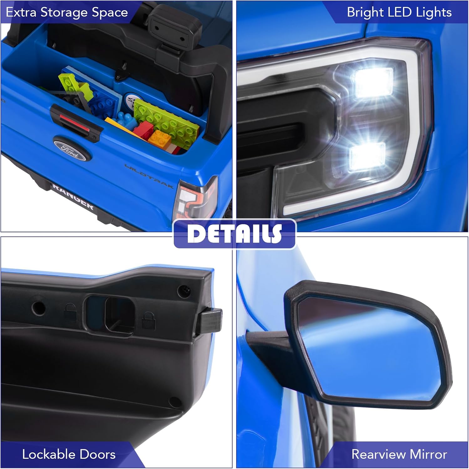 Kids Ride on Ford Ranger Electric Car