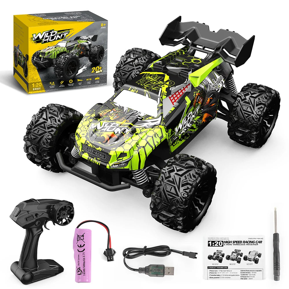 1:20 High-Speed Off-Road RC Monster Truck