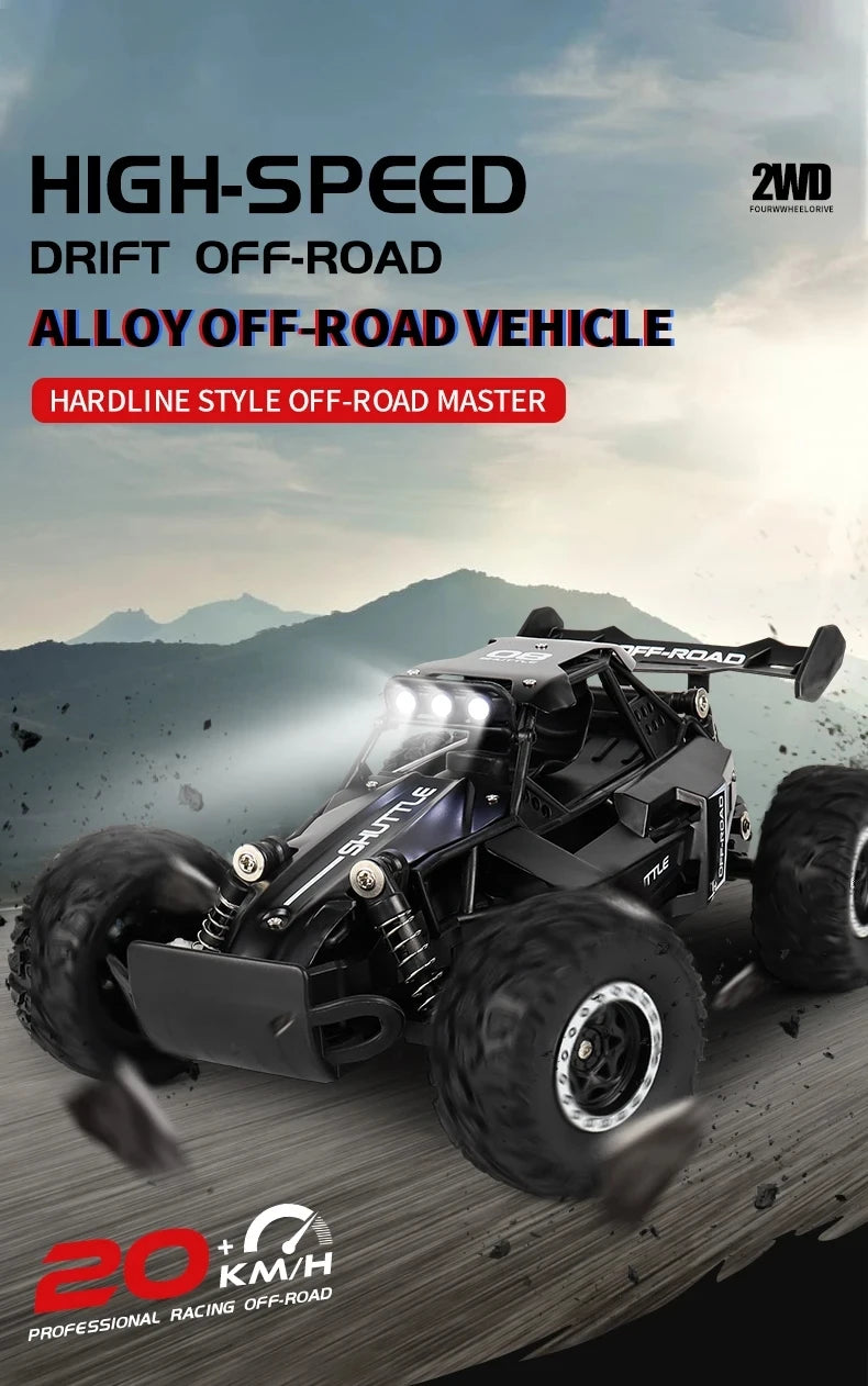 1:16 Alloy High-Speed RC Drift & Climbing Truck