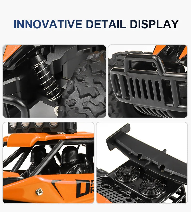 1:16 Alloy High-Speed RC Drift & Climbing Truck