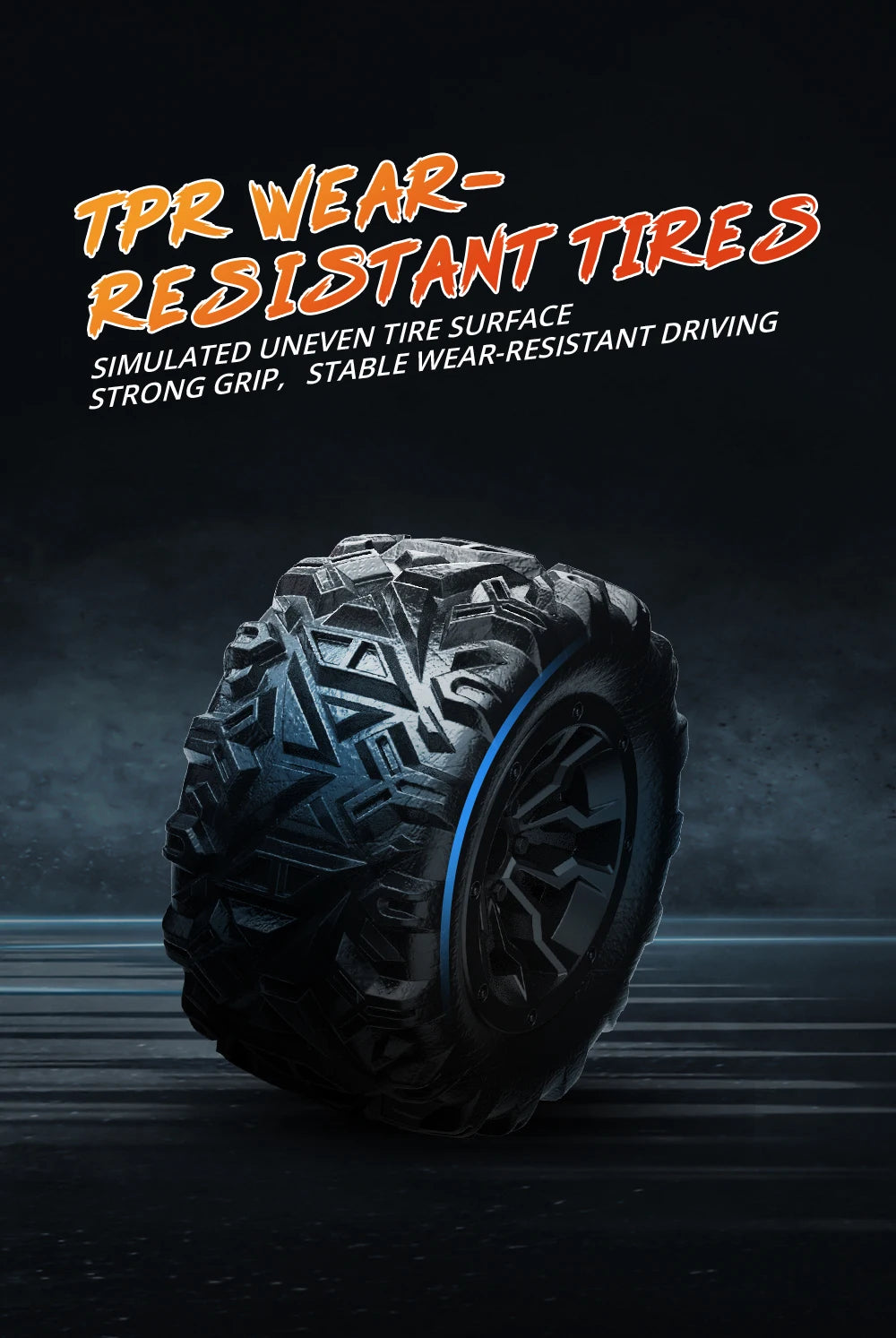 1:20 High-Speed Off-Road RC Monster Truck