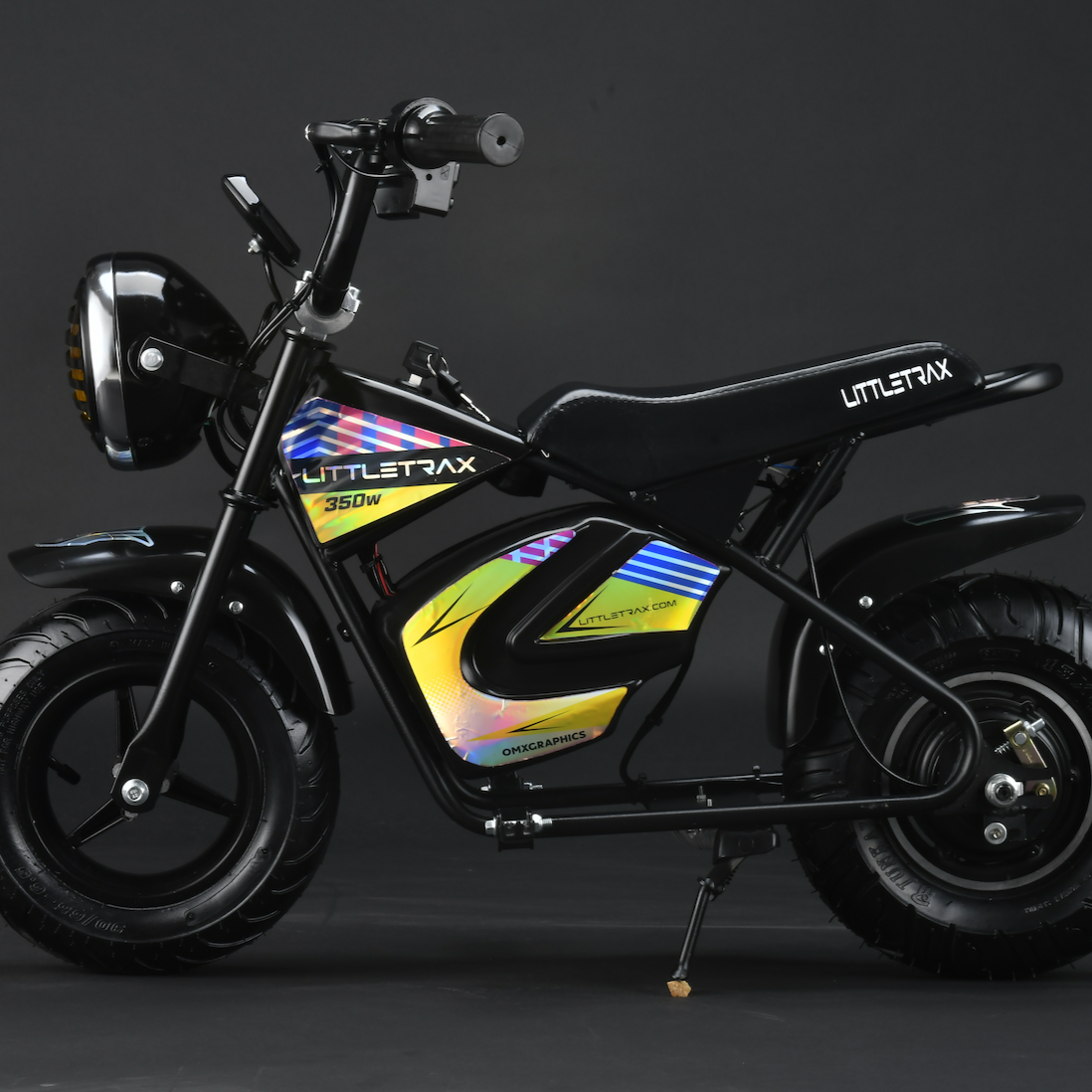 Littletrax 350W Kids Electric Bike – Ages 3 to 12+ Ride On Mini Monkey Bike