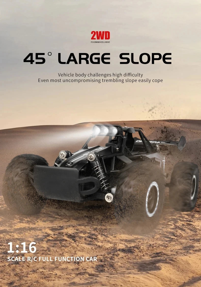 1:16 Alloy High-Speed RC Drift & Climbing Truck