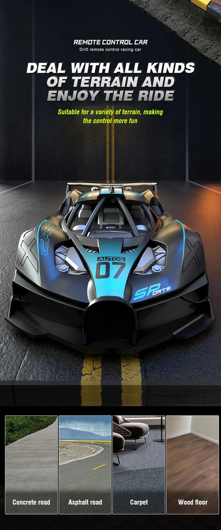 Ultimate 1:18 High-Speed Supercar Drift Racer