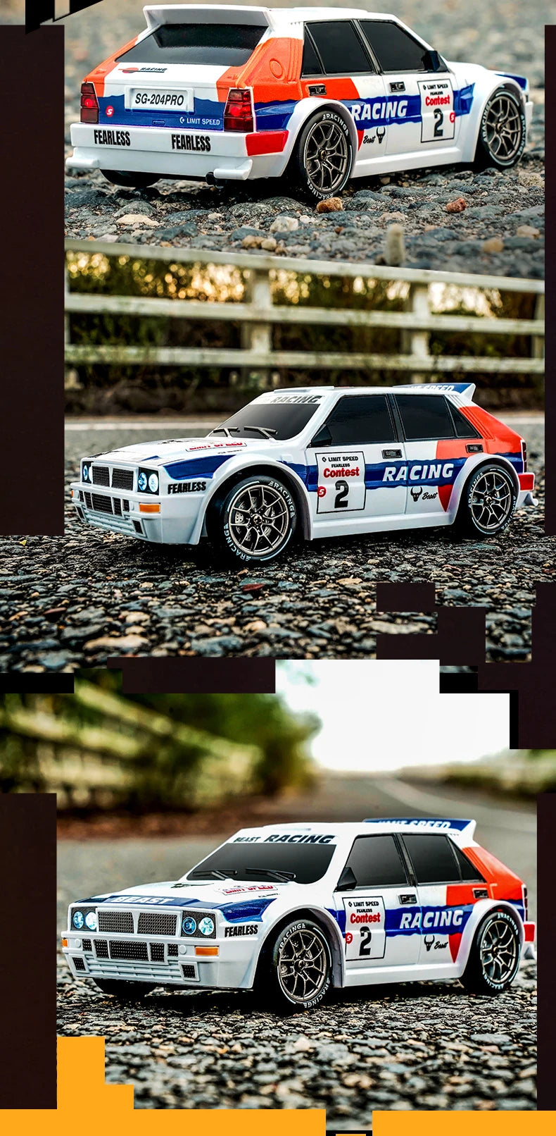 SG204 Pro 1:24 Scale 4WD High-Speed Drift Racer