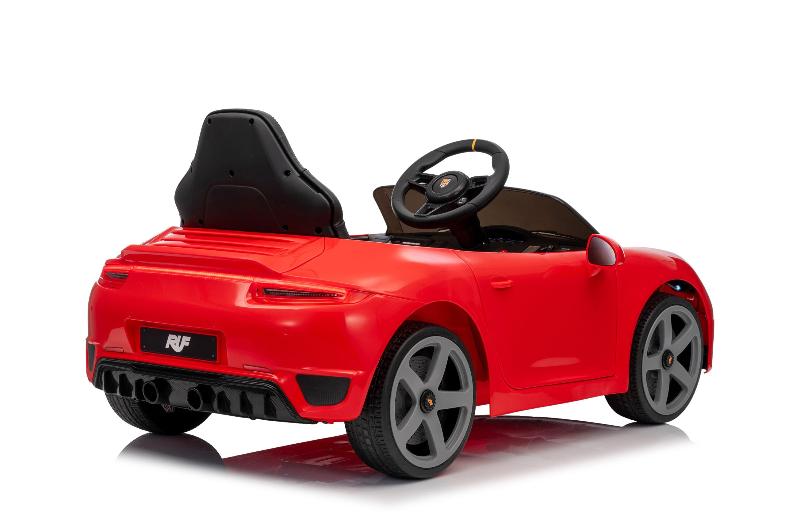 RUFF by Porsche 12V Kids Electric Ride-On Car with Remote