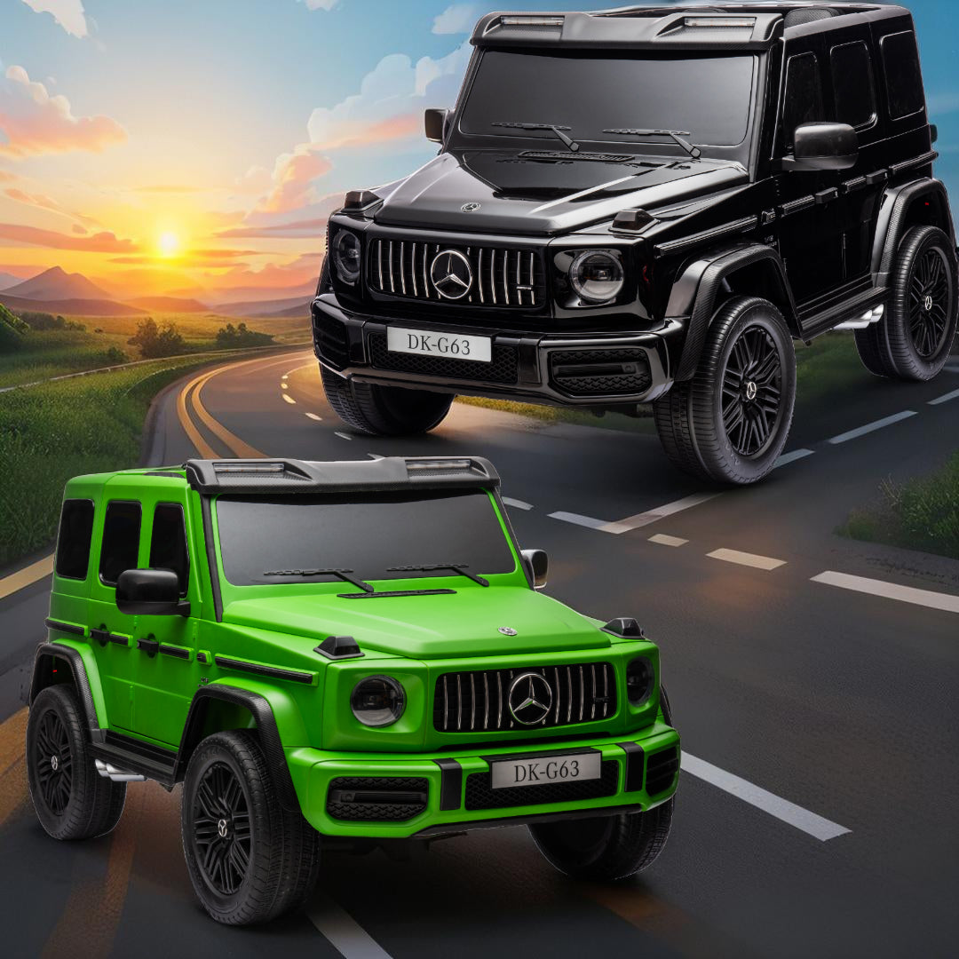 XXL Sized 2-Seater Mercedes G63 24V Kids Ride On Car | Giant G-Wagon