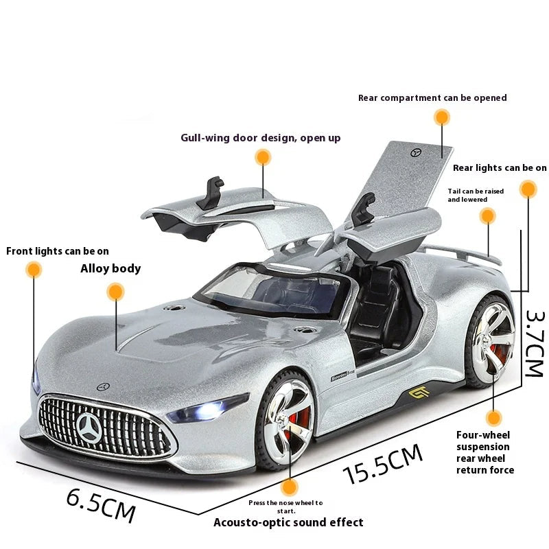 1:32 Replica AMG Vision GT Diecast Supercar