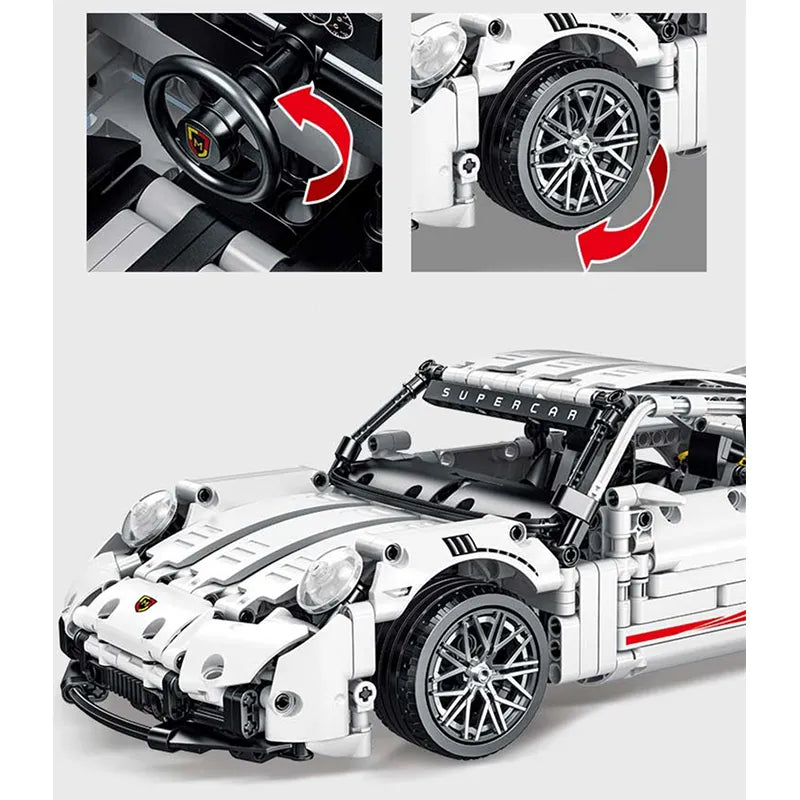 1:12 Remote Controlled Puzzle Coupe 1267pcs