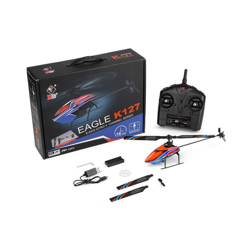 WLtoys K127 V911S 6 Axis Gyro Helicopter