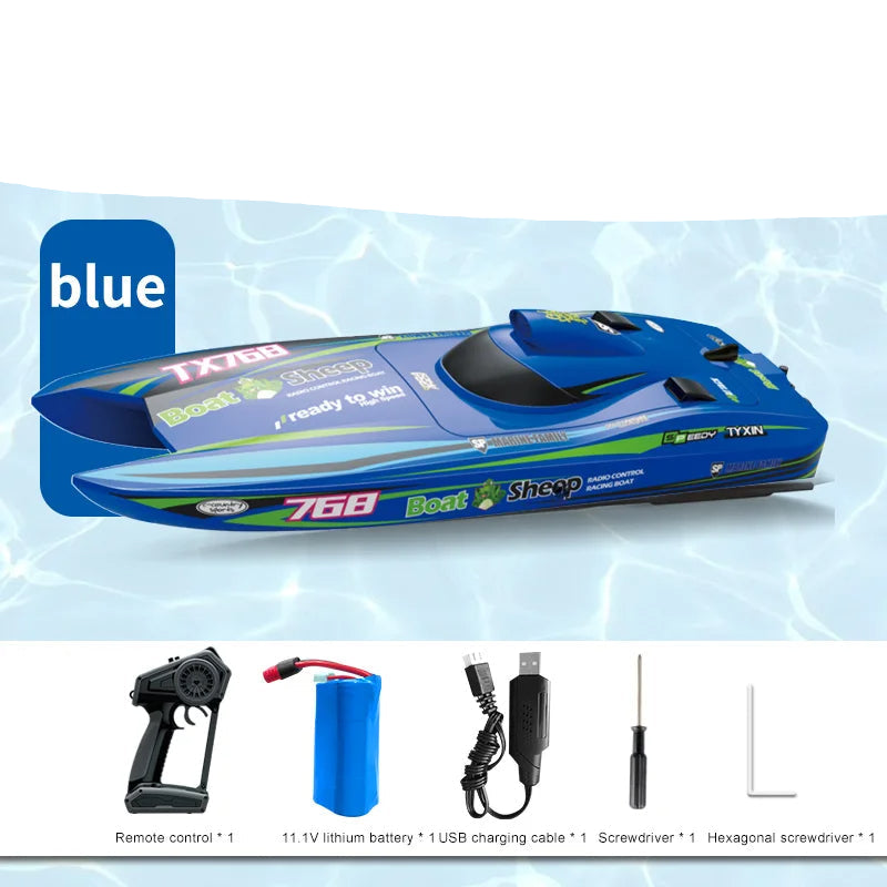 Super Dino TX768 Vortex Jet 2.4Ghz Brushless Powered RC Racing Boat