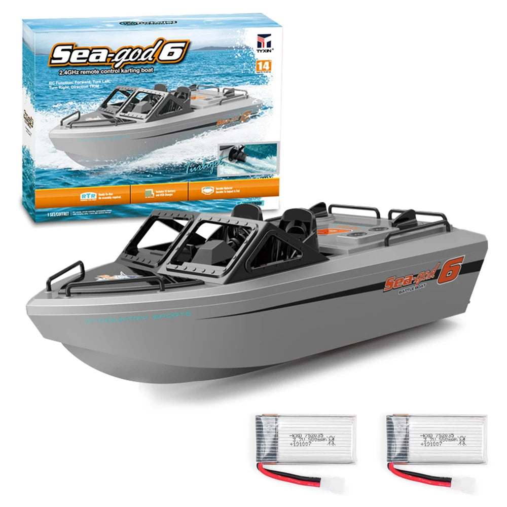 Sea-God 6 TX693 Brushless High Speed Vortex RC Boat