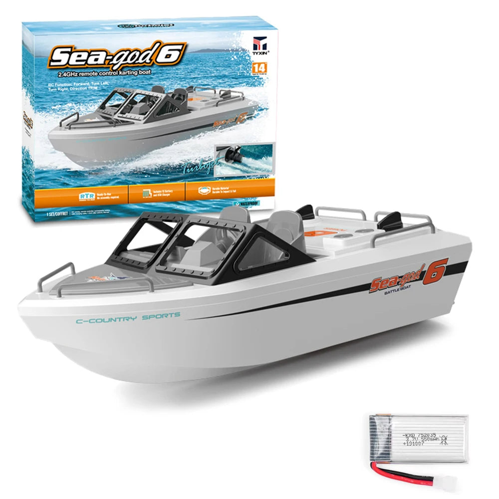 Sea-God 6 TX693 Brushless High Speed Vortex RC Boat